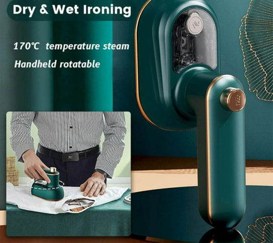 Professional Micro Steam Iron 360° Rotate Handheld Household Portable Ironing High Quality
