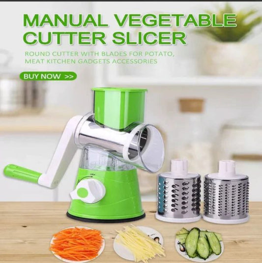 Manual Vegetable Cutter Slicer Multifunctional Round Slicer